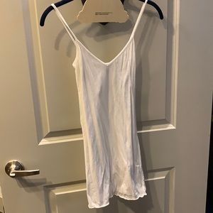 American apparel Cotton white slip new